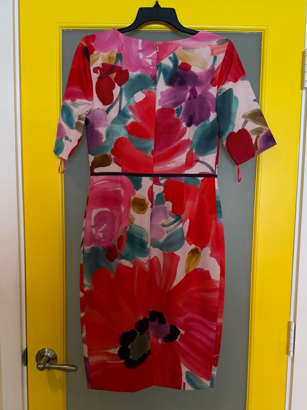 Trina Turk Floral Sheath Dress in Multi-Color
